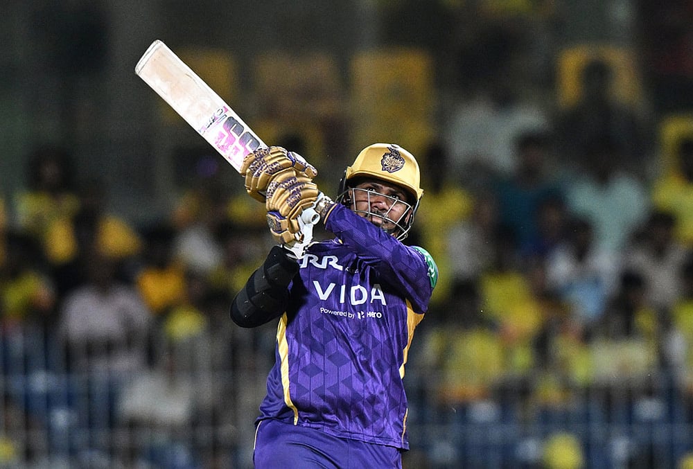 CSK vs KKR IPL 2026 Match 22 at MA Chidambaram Stadium-Sunil Narine