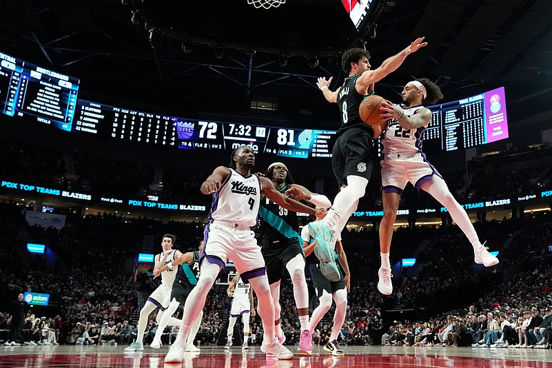 NBA Basketball Game: Portland Trail Blazers vs Sacramento Kings