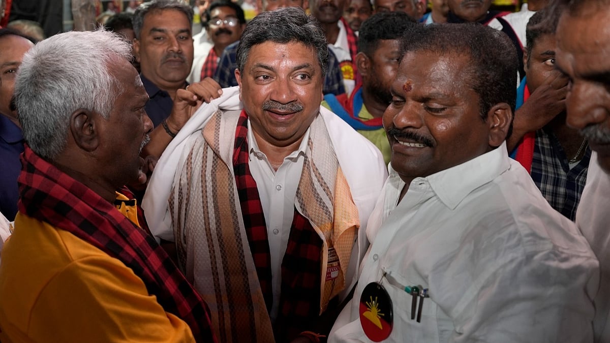 Credit: Photo by Suresh K. Pandey : Dr Palanivel Thiaga Rajan, Tamil Nadu’s Minister for Information Technology and Digital Services, is contesting from the Madurai Central constituency for the third consecutive time.