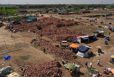 Proposed ground of Babri Masjid at Murshidabad Beldanga