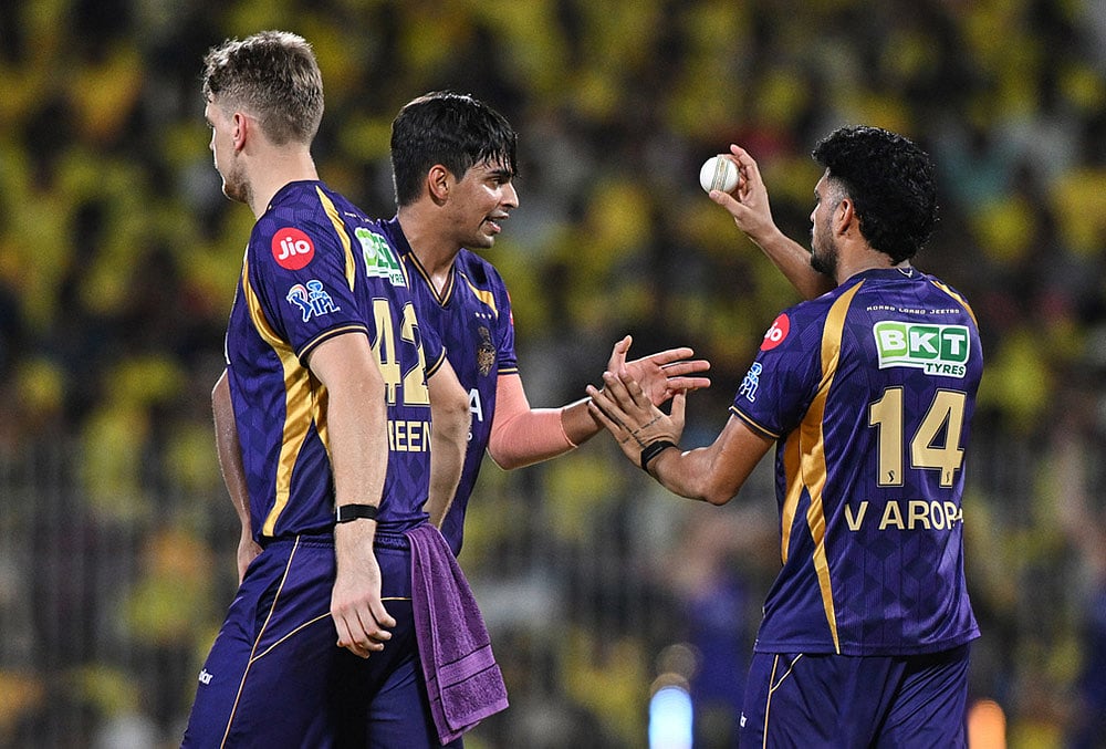 CSK vs KKR IPL 2026 Match 22 at MA Chidambaram Stadium-Kartik Tyagi
