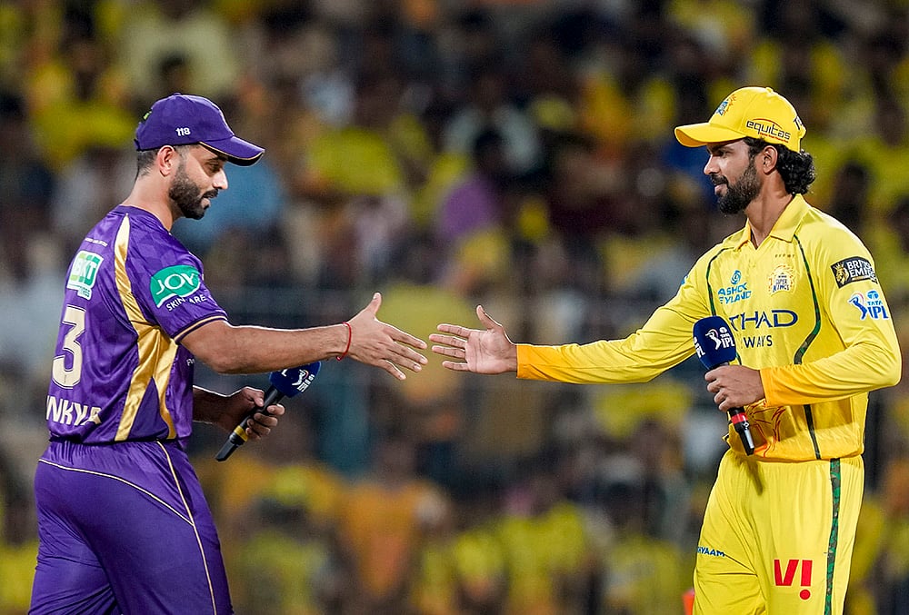 CSK vs KKR IPL 2026 Match 22 at MA Chidambaram Stadium-Ajinkya Rahane 