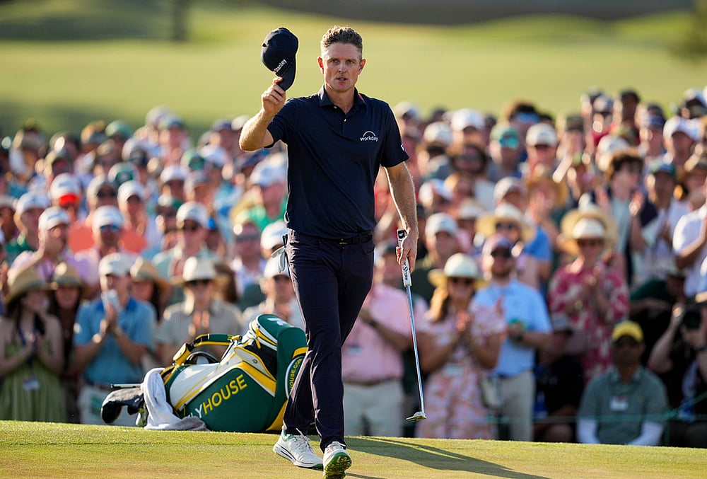 Masters golf tournament 2026 at the Augusta National Golf Club-Justin Rose