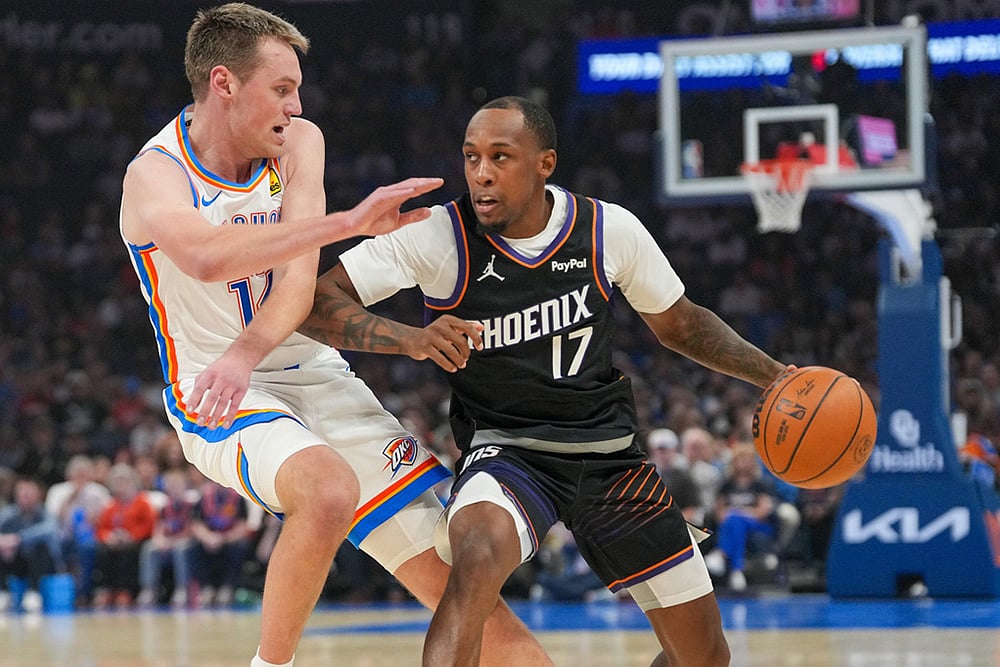 NBA Basketball: Oklahoma City Thunder vs Phoenix Suns