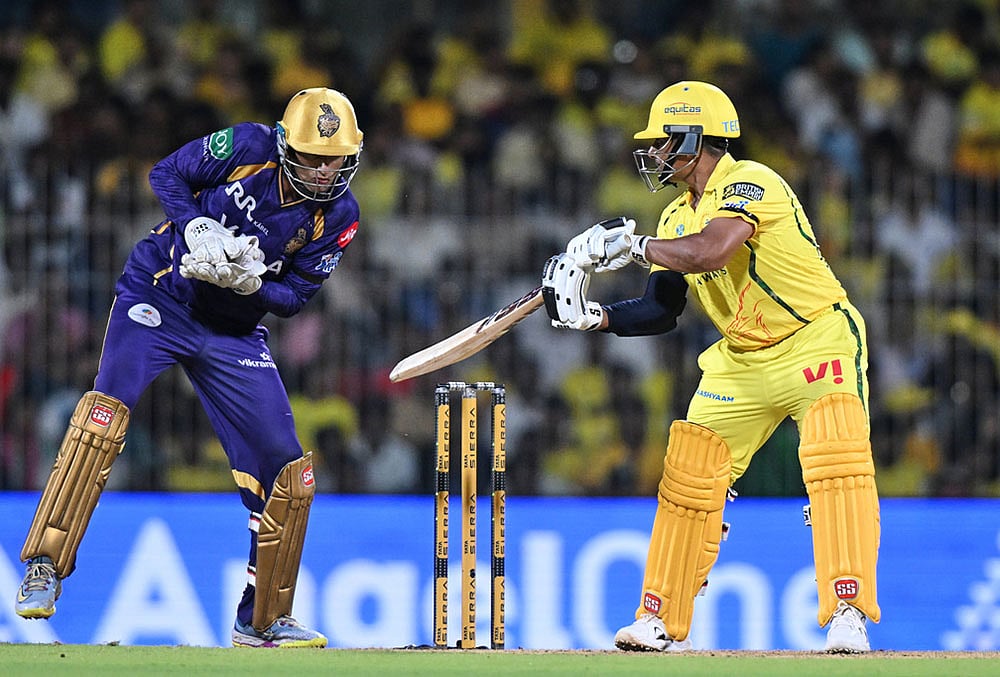 CSK vs KKR IPL 2026 Match 22 at MA Chidambaram Stadium-Sarfaraz Khan