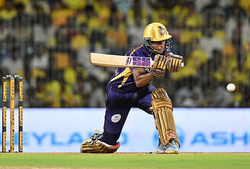CSK vs KKR IPL 2026 Match 22 at MA Chidambaram Stadium-Angkrish Raghuvanshi