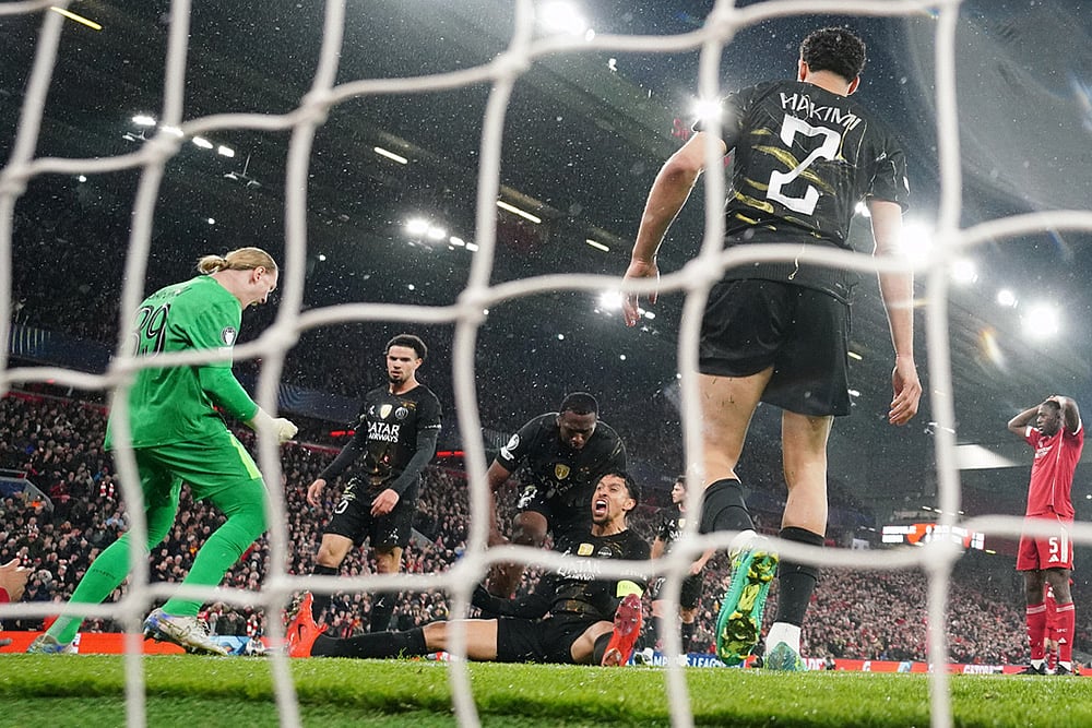 UEFA Champions League Soccer Match: Liverpool vs Paris Saint-Germain