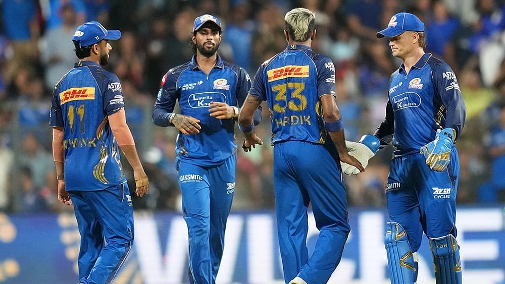 Mumbai Indians will take on Punjab Kings in match 24 of the IPL 2026 at the Wankhede Stadium. - | Photo: AP/Rafiq Maqbool