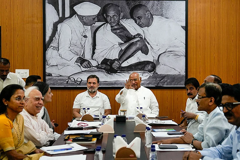INDIA bloc meeting in Delhi