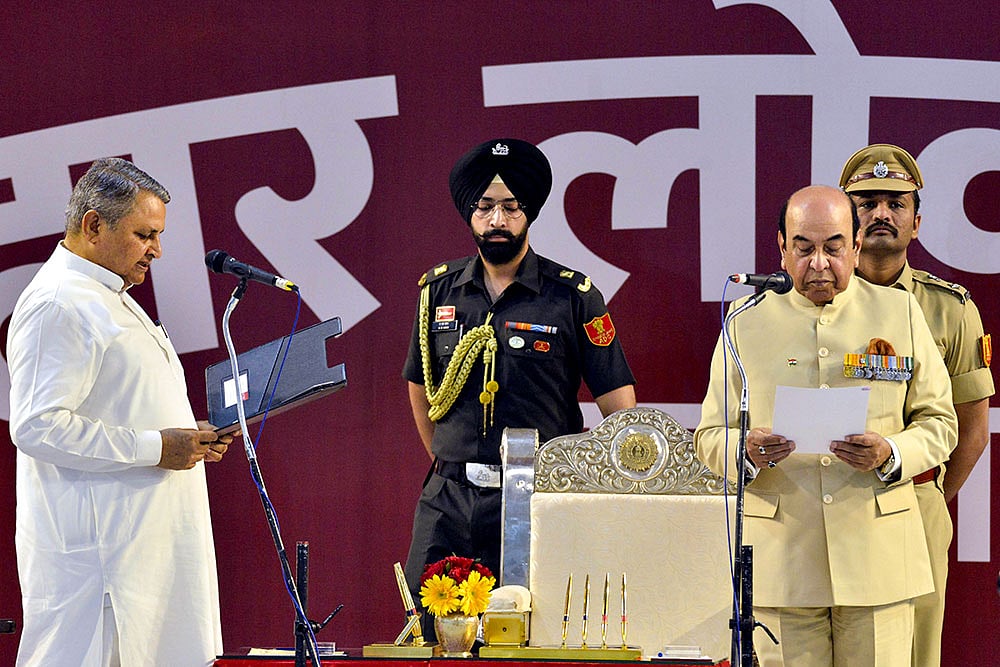 JD(U) leaders take oath as ministers