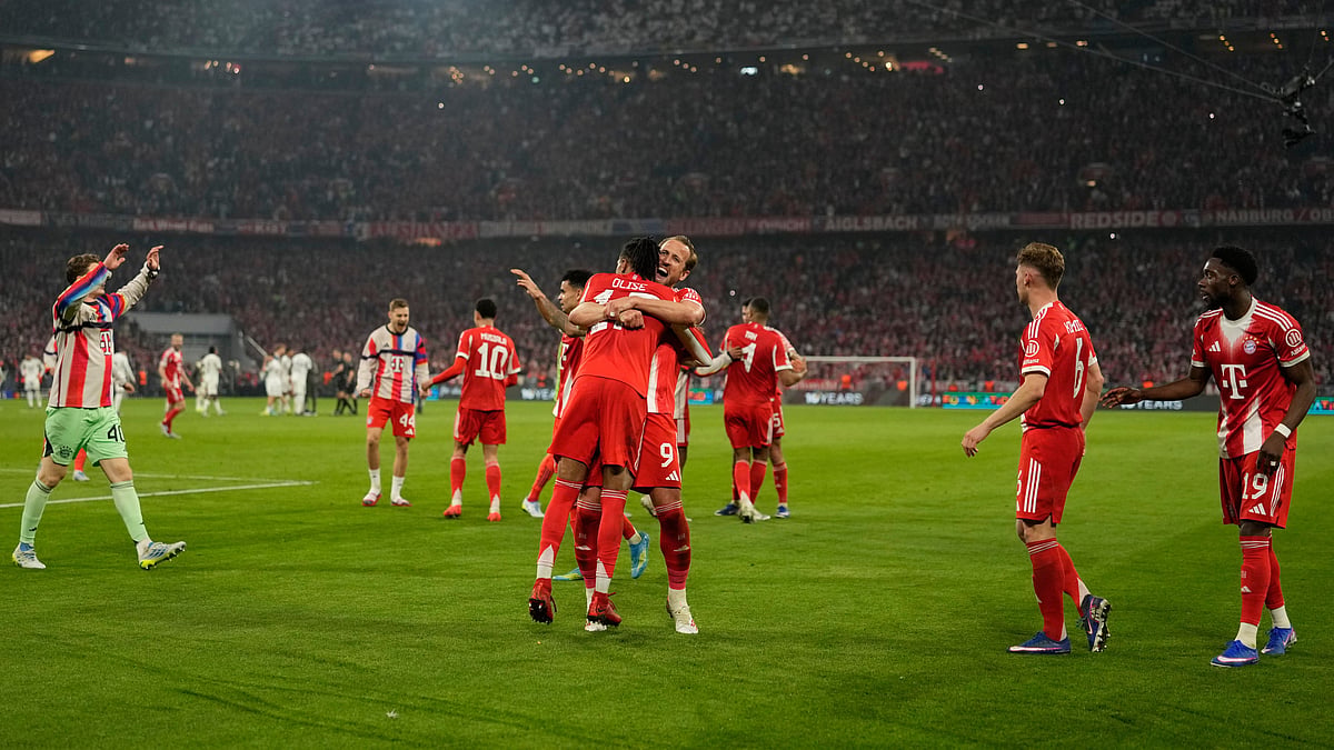 Bayern conceded early goal through Manuel Neuer mistake. - AP/Matthias Schrader