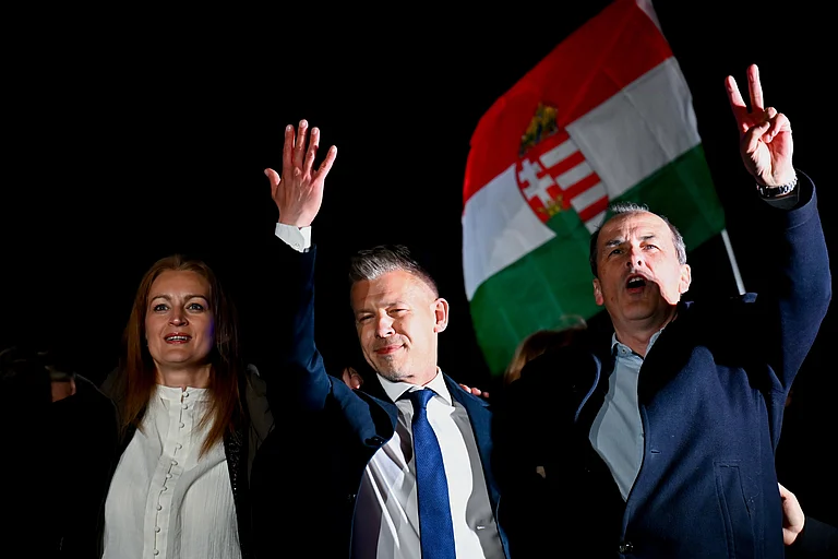 Hungary Election - AP