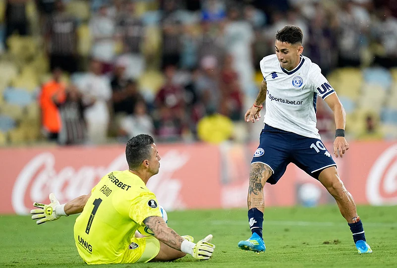 Fluminense Vs Independiente Rivadavia Copa Libertadores match-Goalkeeper Fabio
