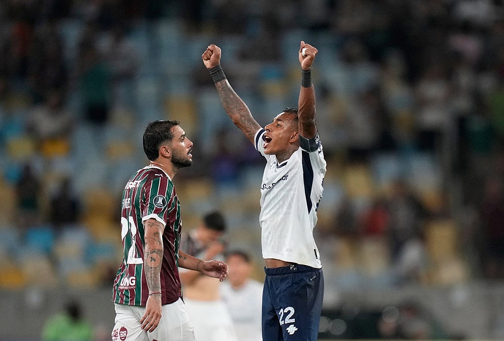 Fluminense Vs Independiente Rivadavia Copa Libertadores match-Sebastian Villa