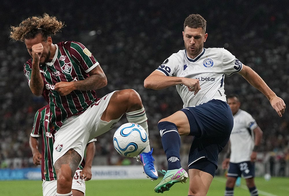 Fluminense Vs Independiente Rivadavia Copa Libertadores match-Leonel Bucca 