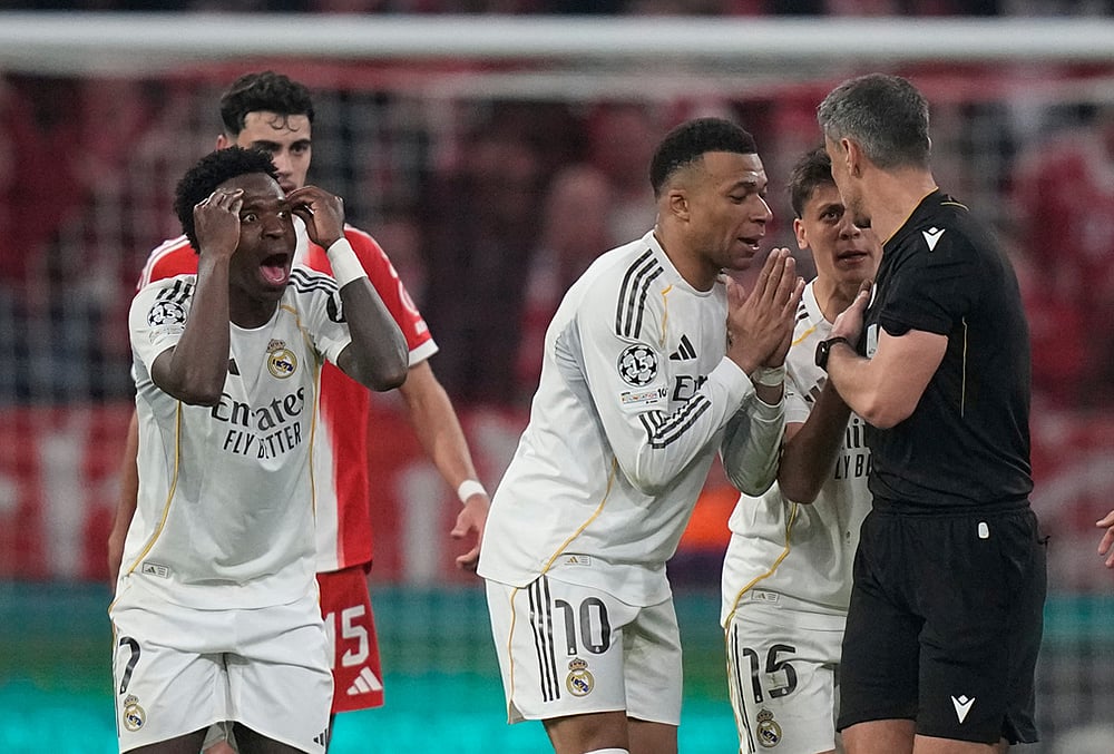 Bayern Munich Vs Real Madrid Champions League 2025-26 Quarter-Final-Kylian Mbappe