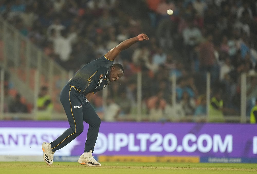 GT vs KKR IPL 2026 Match 25 T20 cricket match-Kagiso Rabada