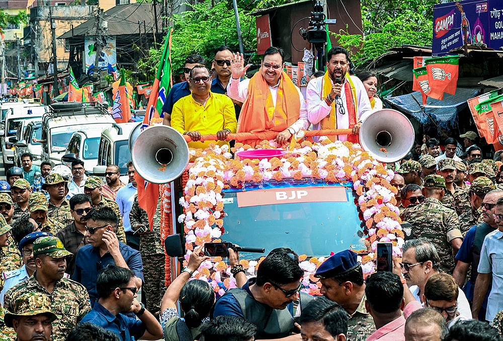 Rajasthan CM Sharma campaigns in Darjeeling