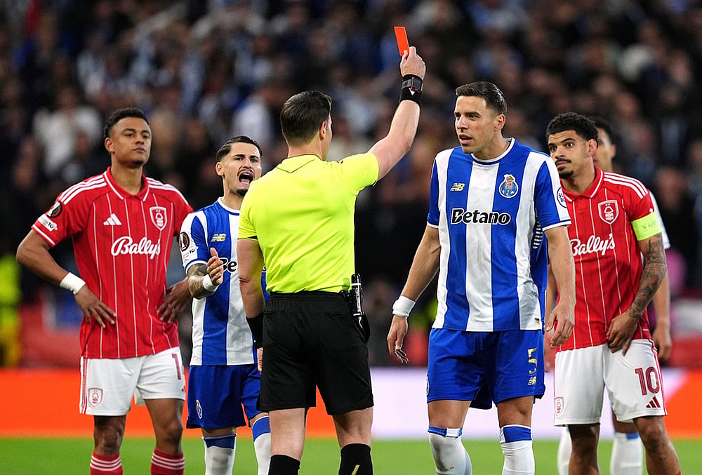 Nottingham Forest Vs FC Porto UEFA Europa League soccer-Portos Jan Bednarek