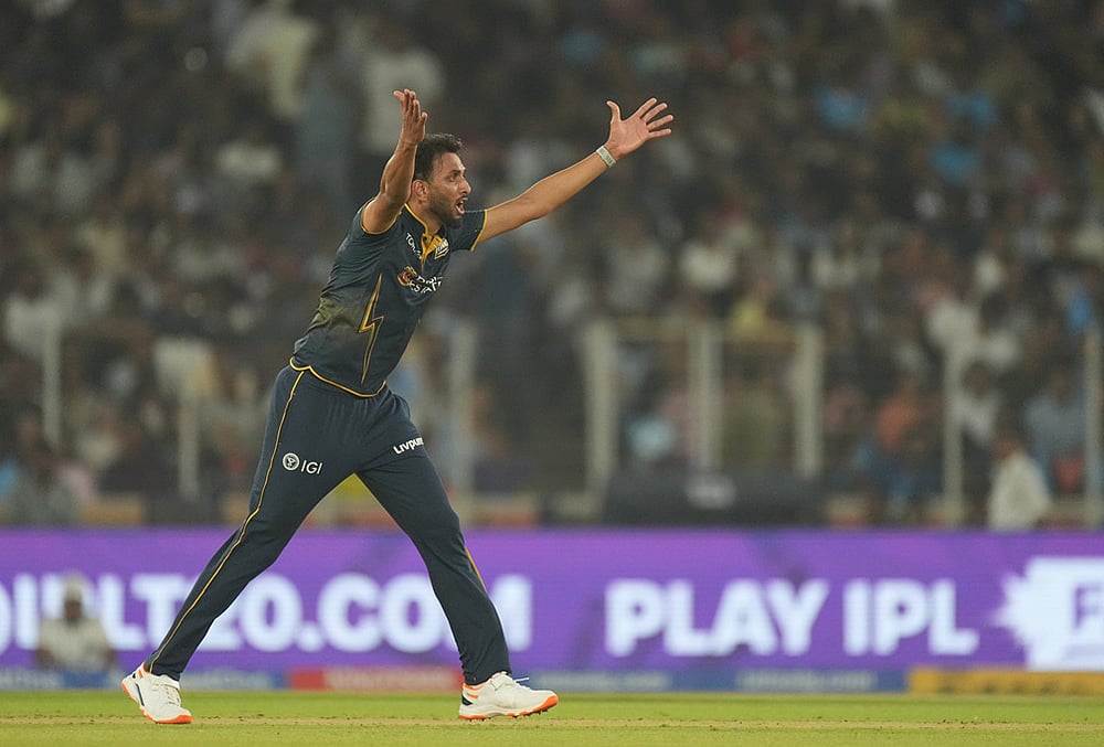 GT vs KKR IPL 2026 Match 25 T20 cricket match-Prasidh Krishna