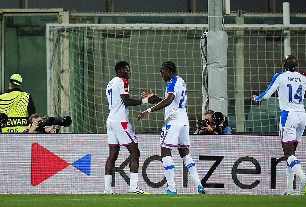 Fiorentina vs Crystal Palace UEFA Conference League soccer-