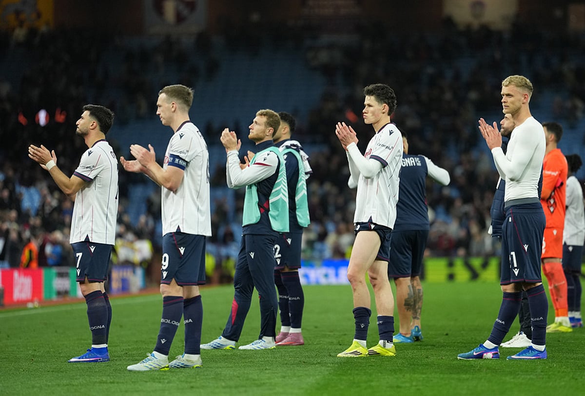 Aston Villa Vs Bologna FC UEFA Europa League soccer-