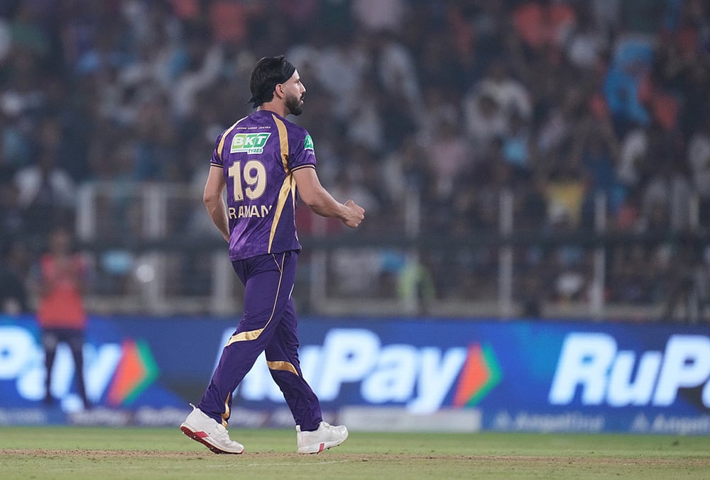 GT vs KKR IPL 2026 Match 25 T20 cricket match-Ramandeep Singh