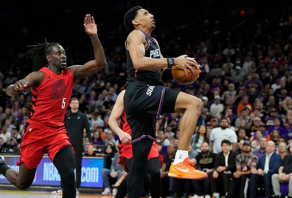 Phoenix Suns vs Portland Trail Blazers NBA 2026 play-in game-Ryan Dunn