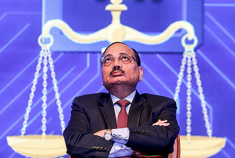 Chief Justice of India Justice Surya Kant during the 22nd Biennial State-Level Conference of Judicial Officers on 'Reimagining the Judiciary in the Era of Artificial Intelligence', organised by the Karnataka State Judicial Officers Association, in Bengaluru.