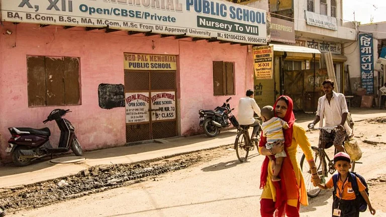 An Unauthorised West Delhi Colony And Its 100 Private Schools - Representative Image