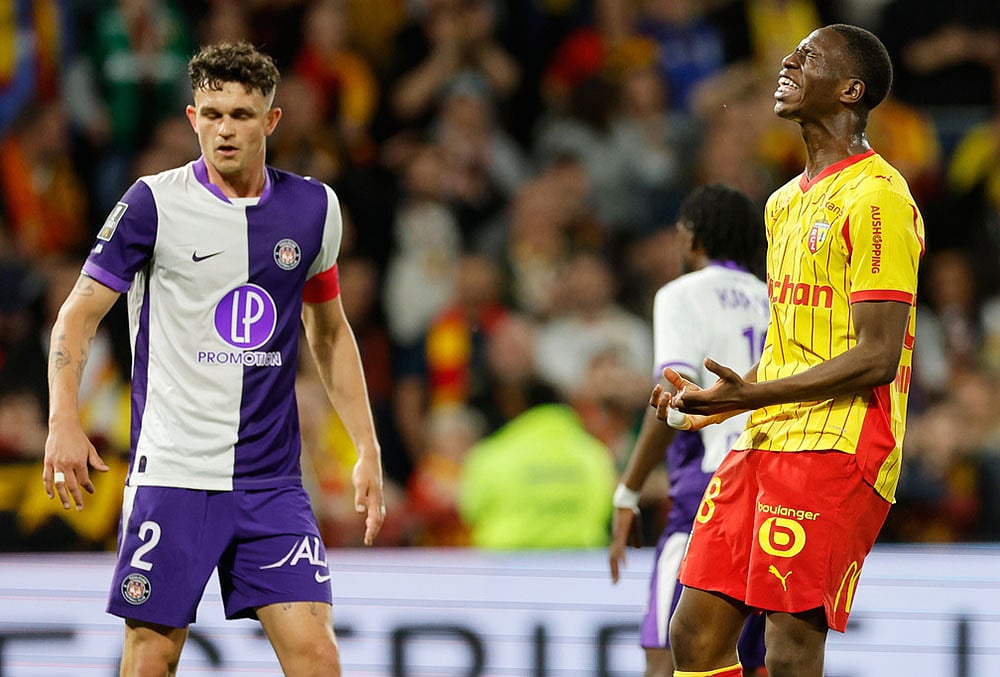 Lens Vs Toulouse Ligue 1 soccer-Lens Rayan Fofana