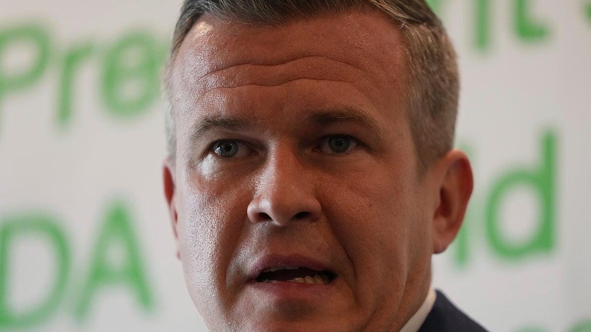 (AP Photo/Lee Jin-man, File) : FILE - President of the World Anti-Doping Agency (WADA) Witold Banka speaks during a press briefing for the upcoming 2025 WADA World Conference on Doping in Sports, in Seoul, South Korea, Tuesday, Aug. 26, 2025.