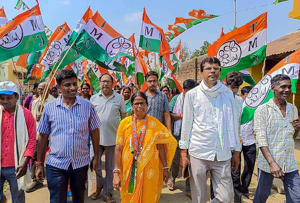 WB polls: TMCs Nilabati Saha campaigns in Birbhum