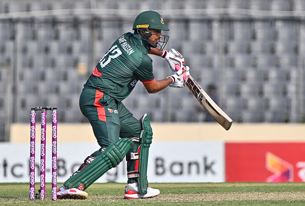 Bangladesh Vs New Zealand 1st ODI at Sher-e-Bangla Stadium-Saif Hassan