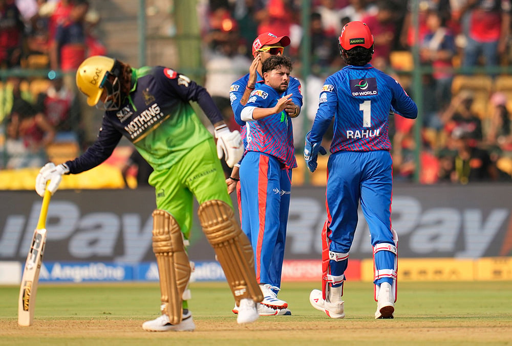 IPL 2026 RCB vs DC match 26 photos-Kuldeep Yadav