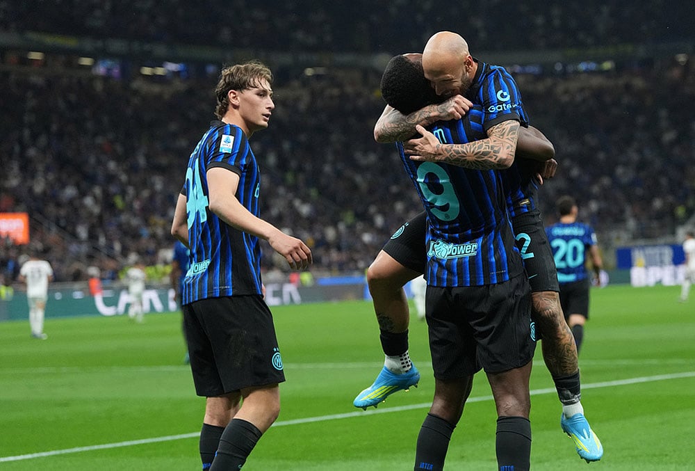 inter milan vs cagliari serie a soccer-Inter Milans Marcus Thuram