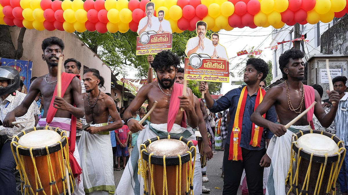 | Photo: Suresh K Pandey : From Fandom To Franchise: Vijay Tests Political Pull In Tamil Nadu Polls