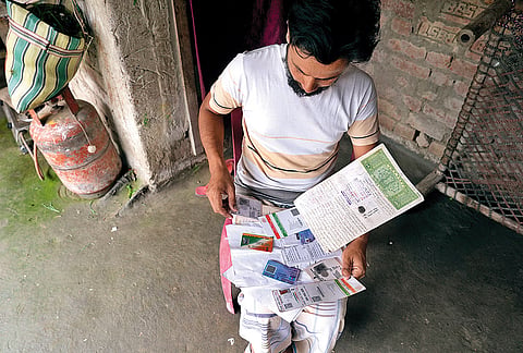 Afajul Hoque returned to his village four months ago and has been running from pillar to post to get his name included. In the process, he lost his job.