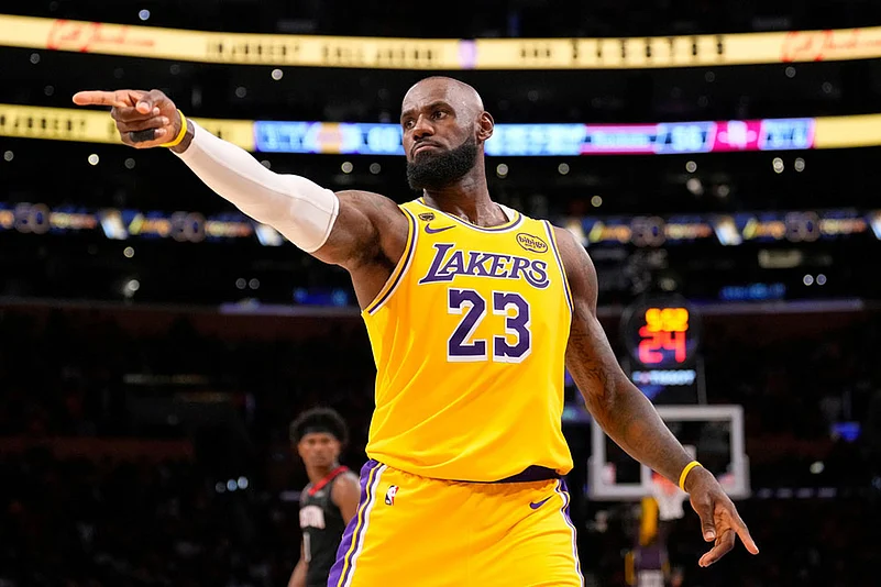 Los Angeles Lakers forward LeBron James