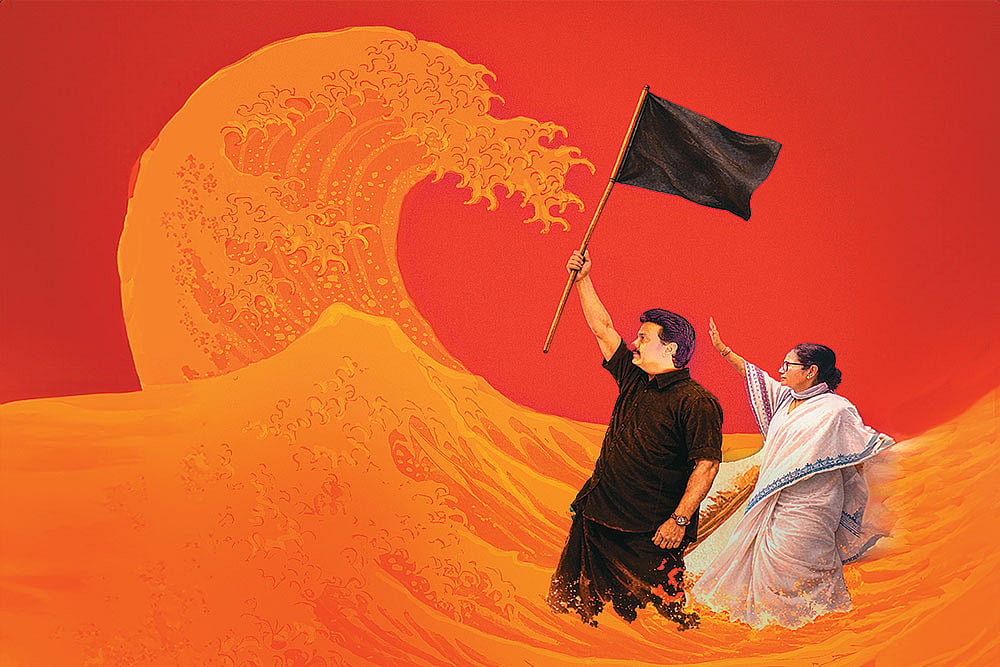 For the first time since 2014, a Bill moved by the ruling party is defeated in the Lok Sabha for lack of support on April 17. The stuff of true functional democracies. - Illustration: Vikas Thakur