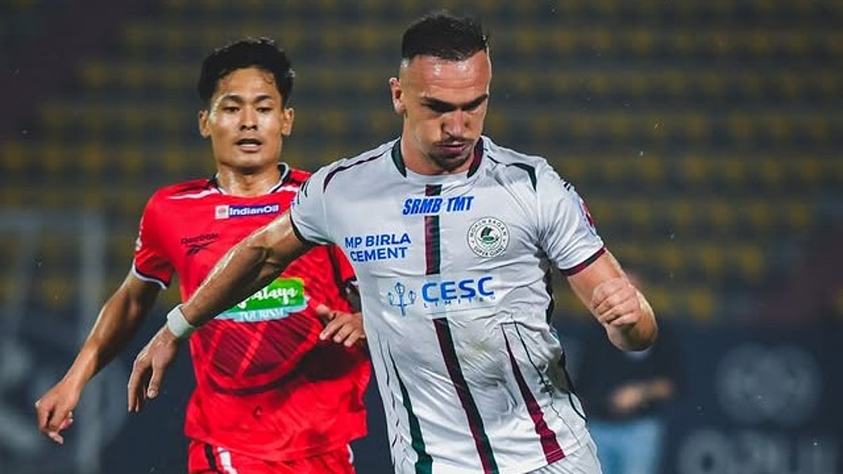 NorthEast United FC vs Mohun Bagan Super Giant live score Indian Super League 2025-26 Round 9