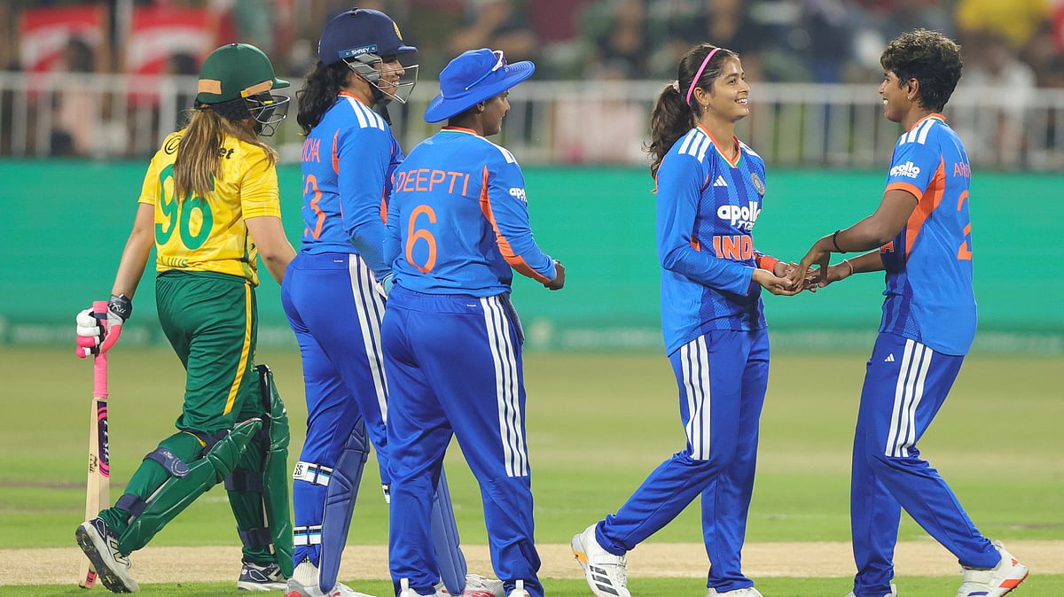 India had lost the first women's T20I against South Africa by six wickets. - Photo: X/BCCI Women