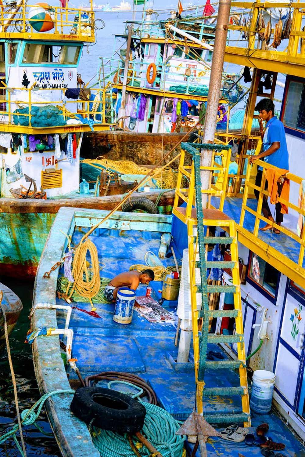 Sassoon Dock fish market slowdown