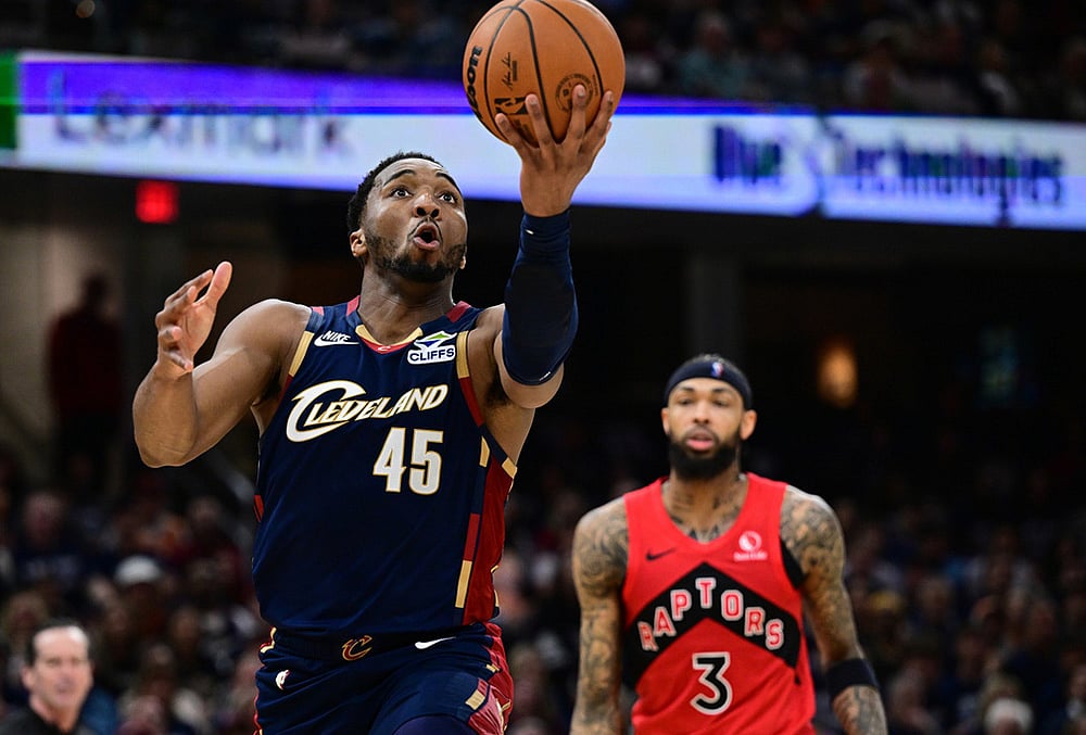 Cavaliers Vs Raptors NBA Playoffs 2026 Eastern Conference game-Donovan Mitchell