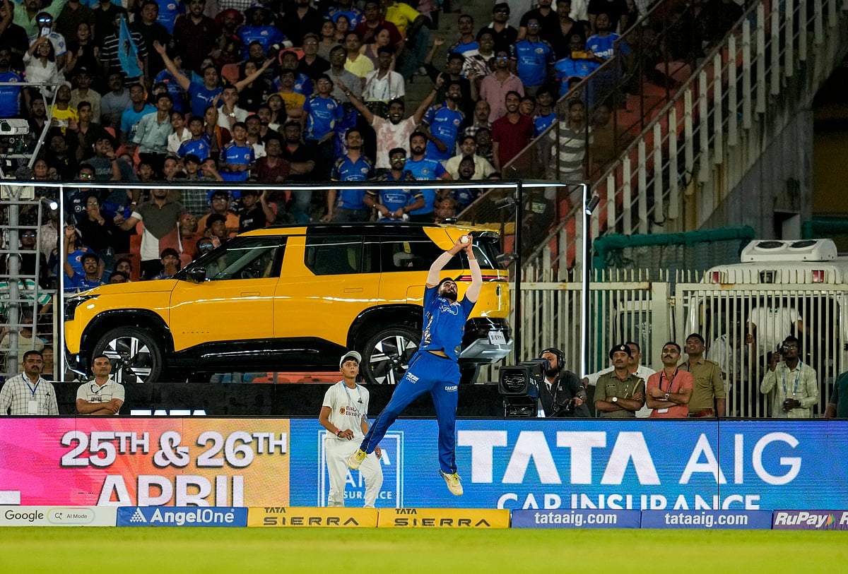 GT vs MI IPL 2026 Match Naman Dhir Catch 