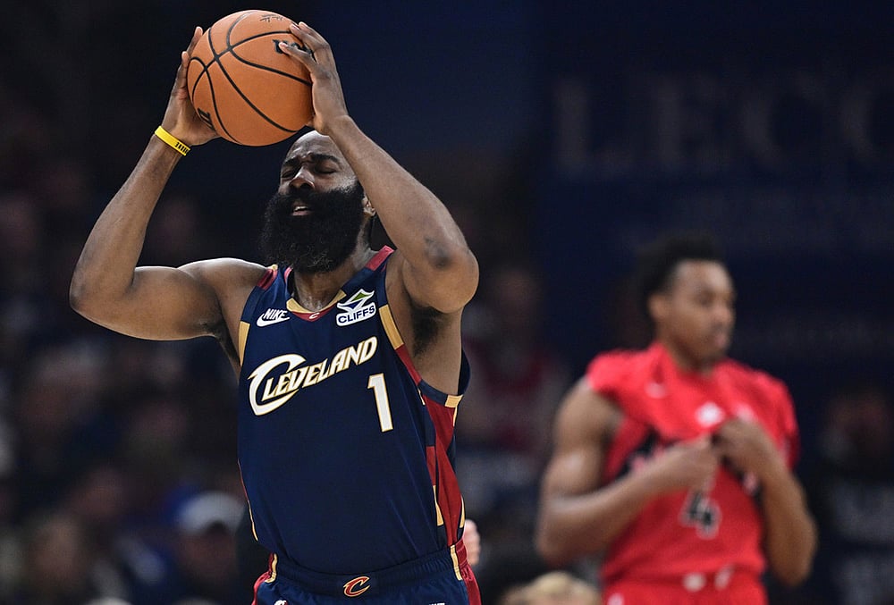 Cavaliers Vs Raptors NBA Playoffs 2026 Eastern Conference game-James Harden