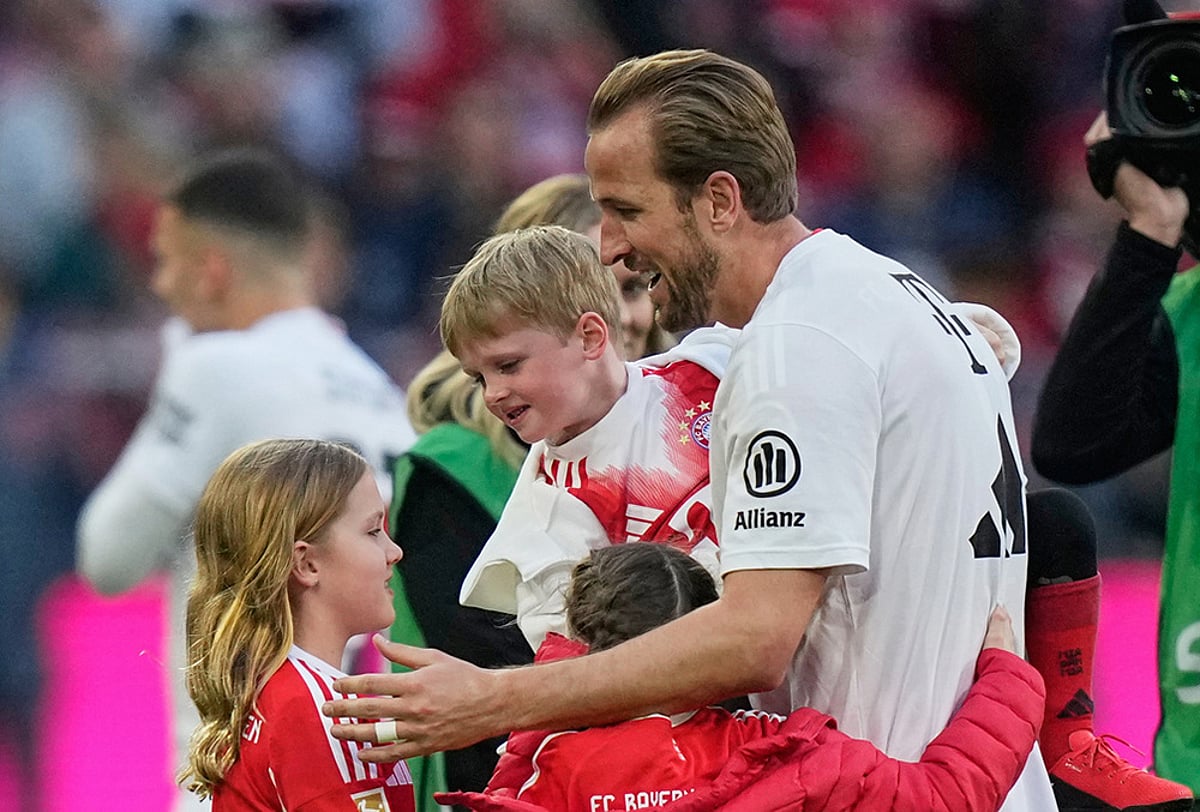 Bayern Munich vs Stuttgart Bundesliga soccer-Bayern's Harry Kane