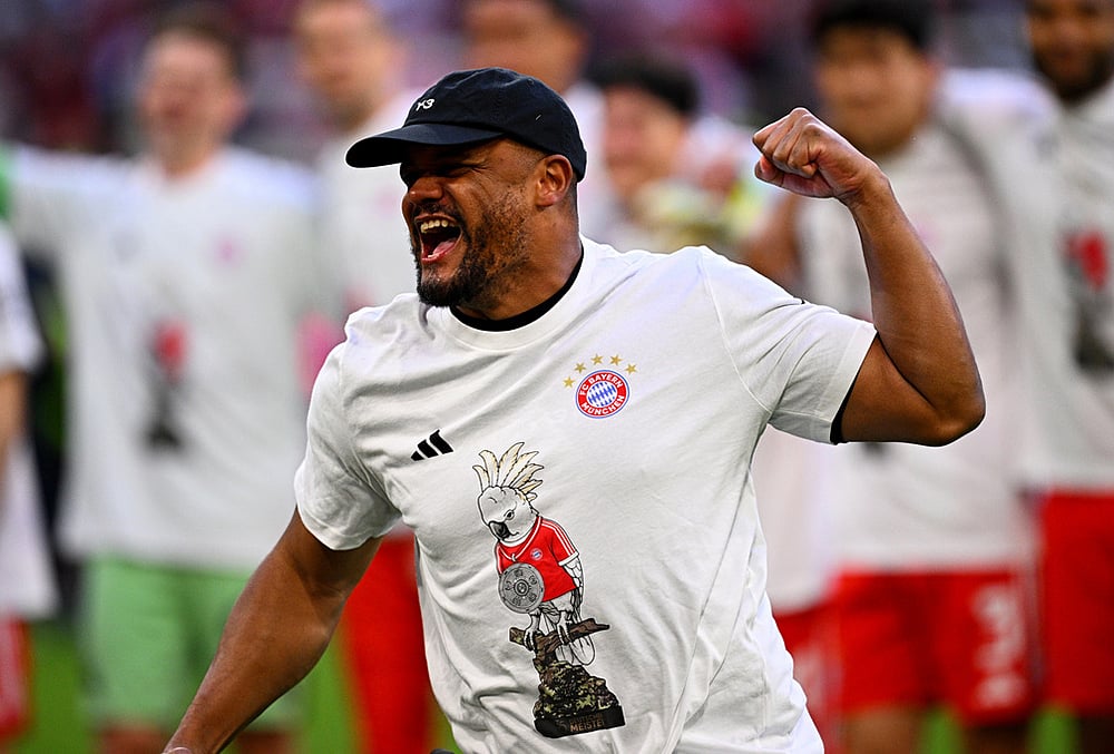Bayern Munich vs Stuttgart Bundesliga soccer-Bayerns coach Vincent Kompany