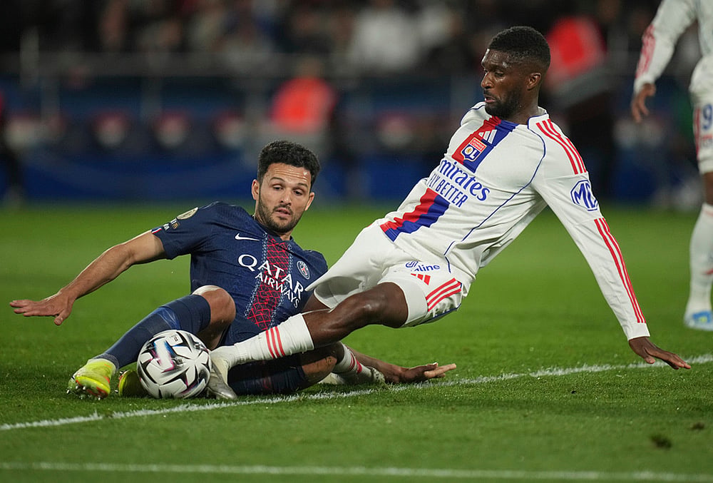 Paris Saint-Germain vs Olympique Lyon French League One soccer-Clinton Mata