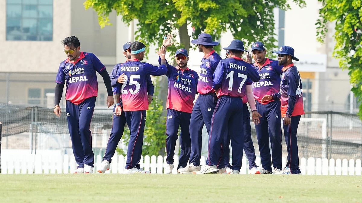 File photo of the Nepal cricket team. - null